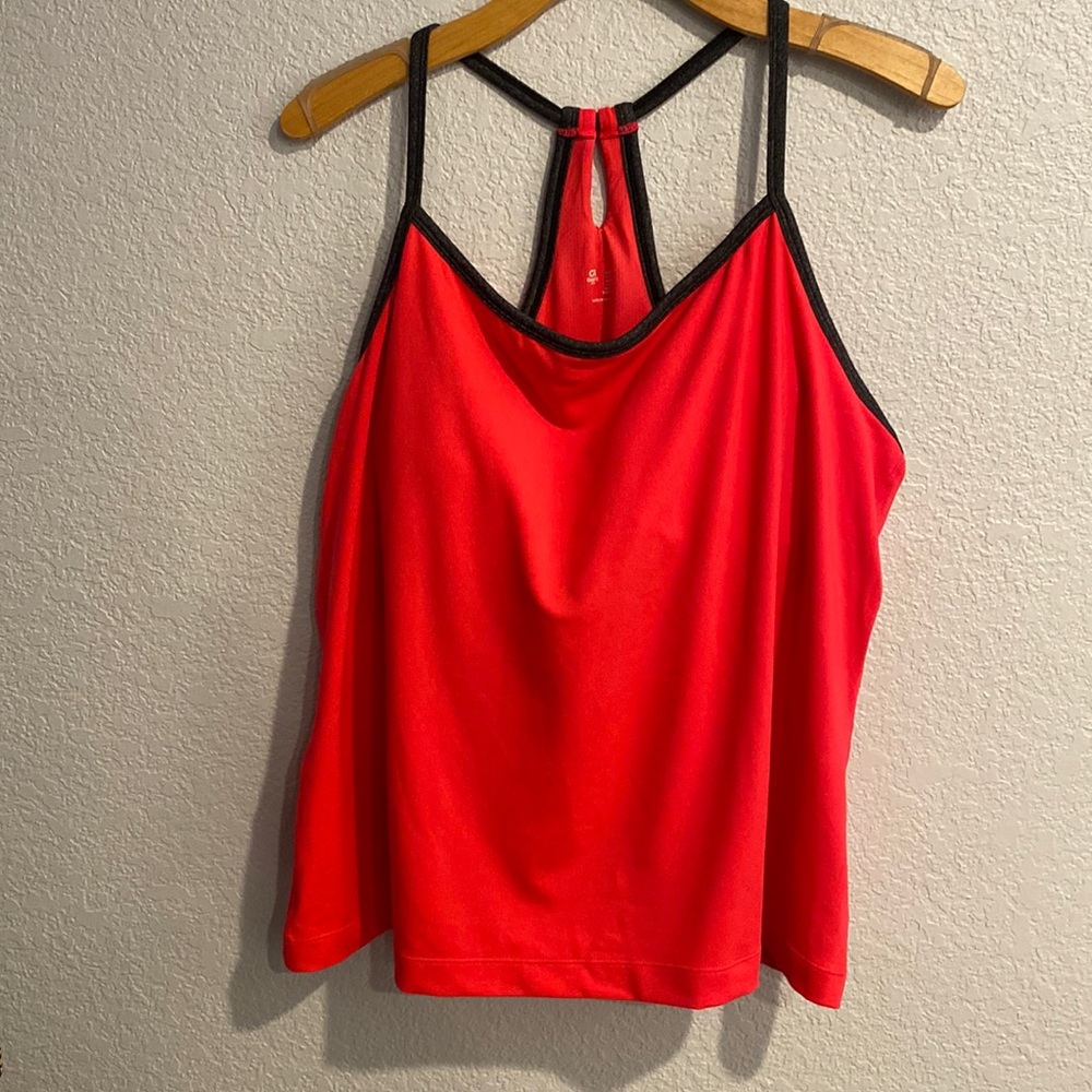 Hot Pink GapFit Tank w/ Built in Bra